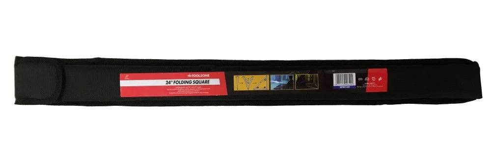 FOLDING ALUMINIUM SQUARE 24 DUAL MARKED METRIC IMPERIAL - TOOLZONE KDPWW152