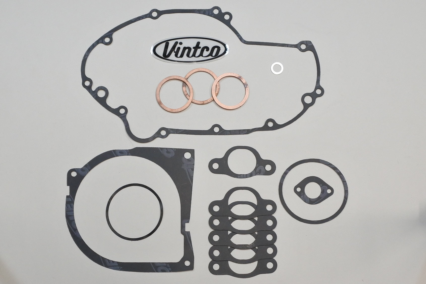 ENGINE GASKET KIT 69-72 KAWASAKI H1 500 VINTCO KEG010