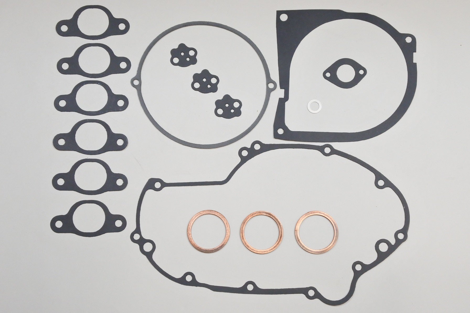 ENGINE GASKET KIT 74-76 KAWASAKI H1 KH 500 VINTCO KEG012
