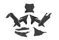 PLASTIC KIT 6PCS KTM SX SXF XC XC-F 2025, R-TECH R-KITKTM-NR0-025 BLACK