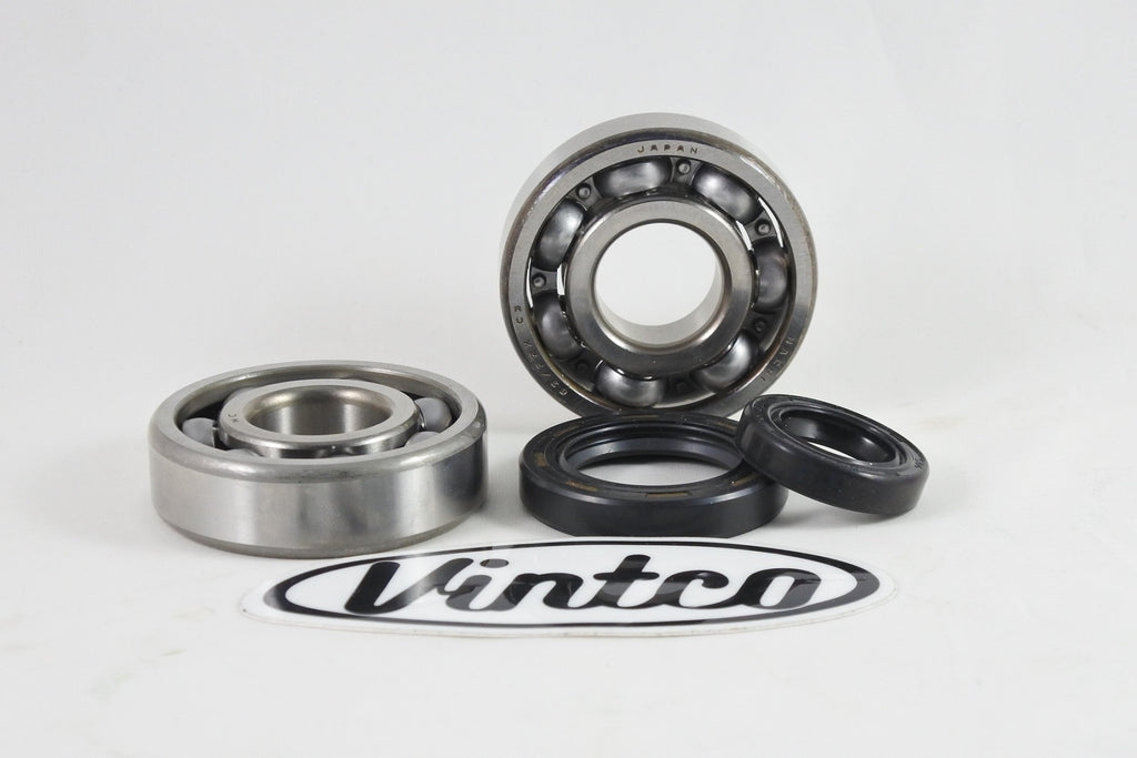 MAIN BEARING AND SEAL KIT 86-07 HONDA CR 125 VINTCO KMB030