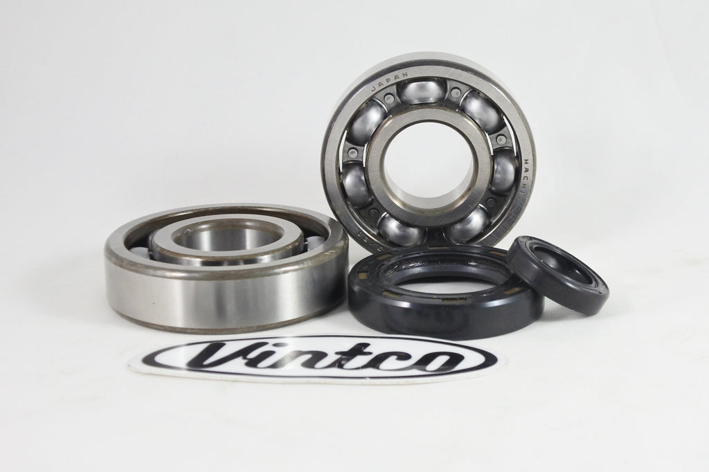 MAIN BEARING AND SEAL KIT 84-01 HONDA CR 250 500 VINTCO KMB034