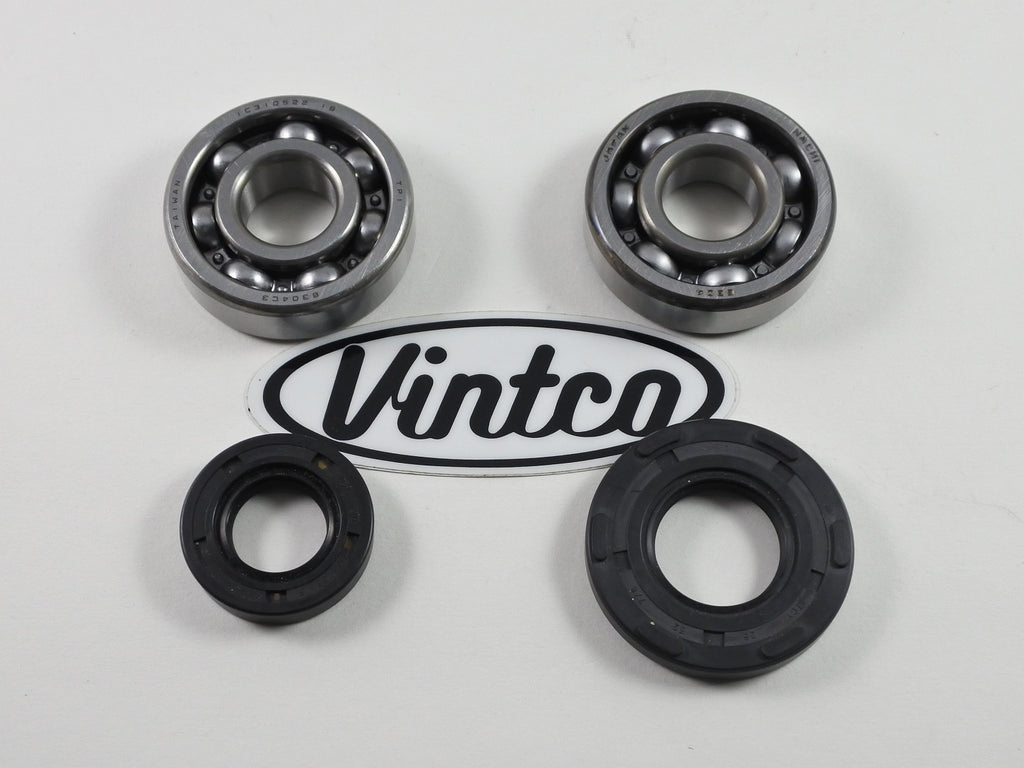 MAIN BEARING AND SEAL KIT 72-77 SUZUKI RV 90 VINTCO KMB049