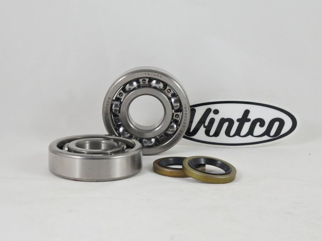 MAIN BEARING AND SEAL KIT 90-06 KAWASAKI KDX 200 220 VINTCO KMB050