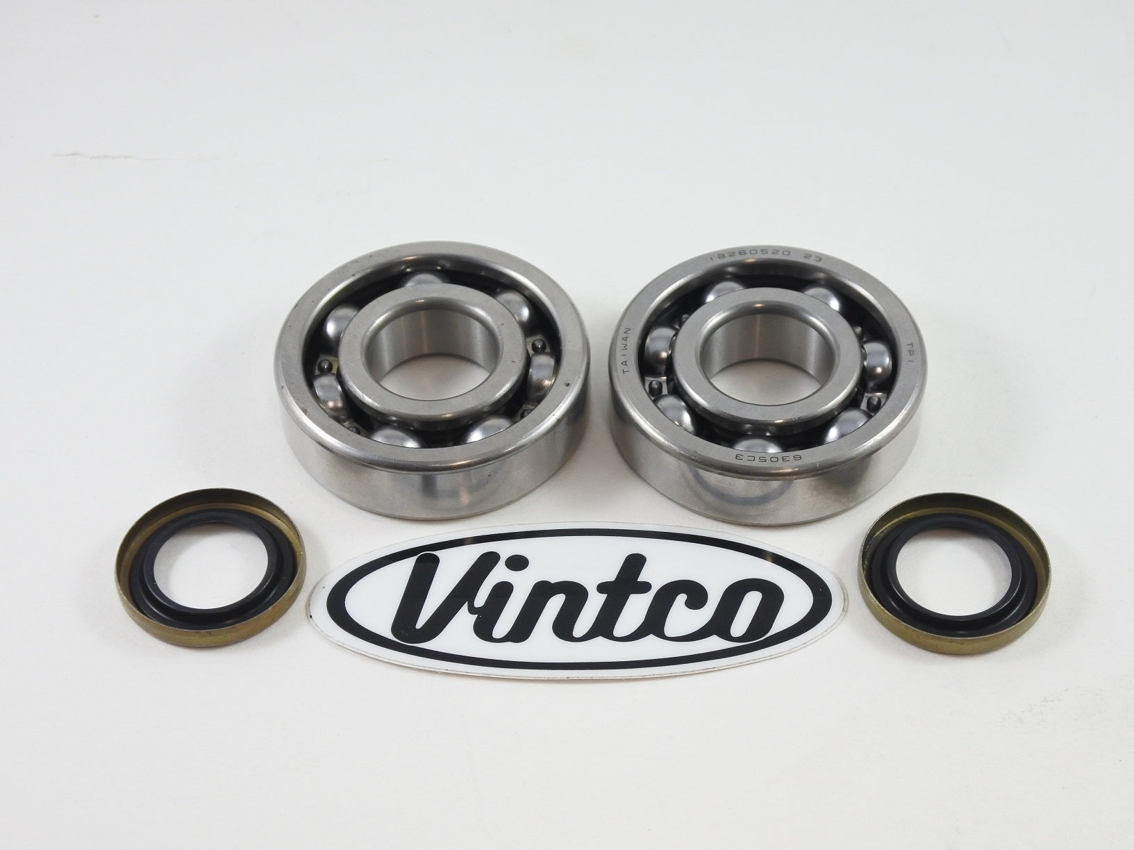 MAIN BEARING AND SEAL KIT 90-06 KAWASAKI KDX 200 220 VINTCO KMB050