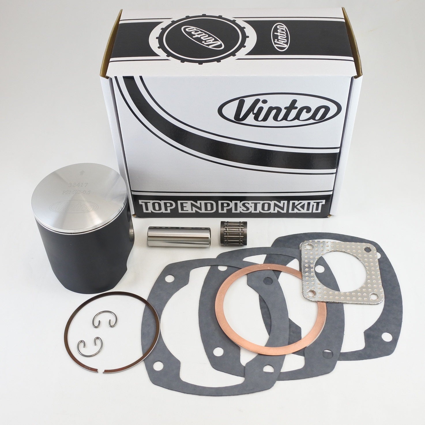 TOP END PISTON KIT 74-80 MAICO 400 77.5mm 0.5mm OVER VINTCO KTA03-0.5