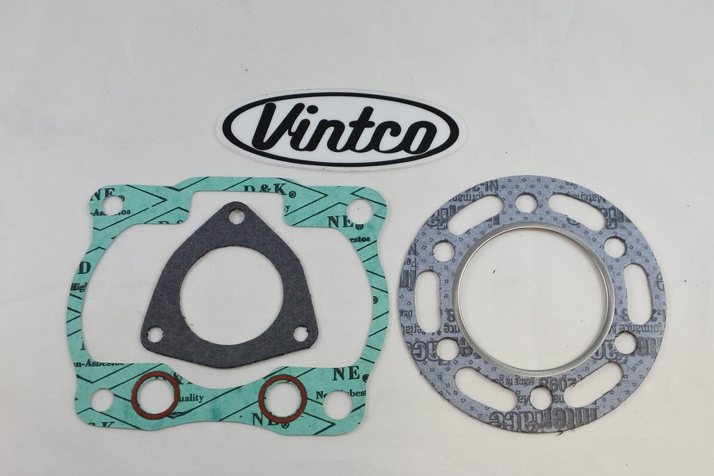 TOP END GASKET KIT 82-83 SUZUKI RM 125 BORE 54-55.4mm VINTCO KTE072