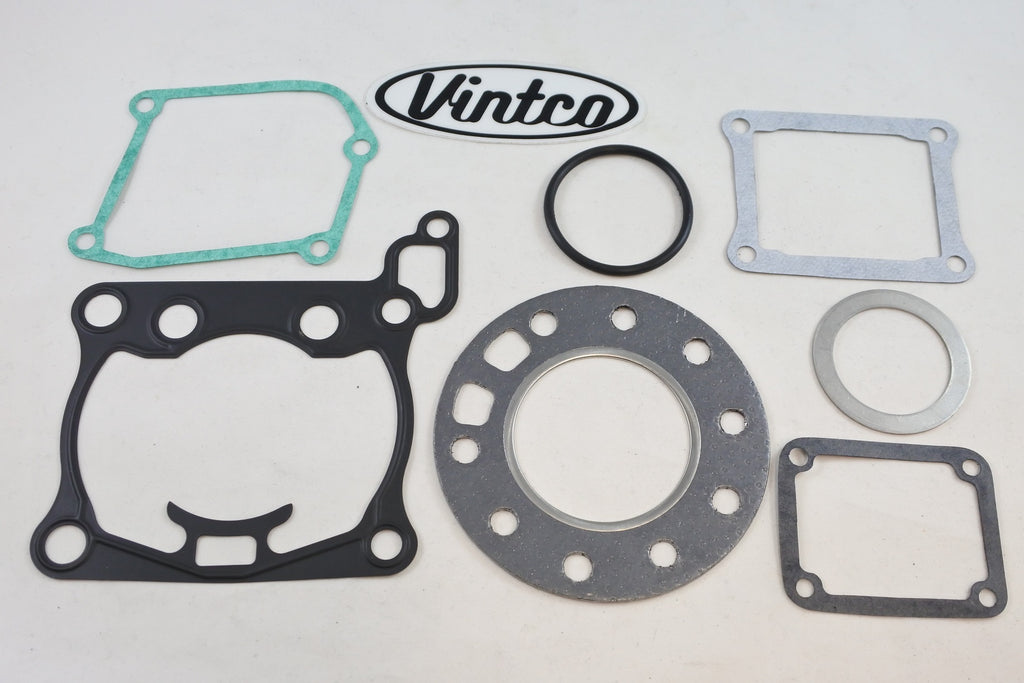 TOP END GASKET KIT 87-88 SUZUKI RM 125 BORE 54mm-55.5mm VINTCO KTE075
