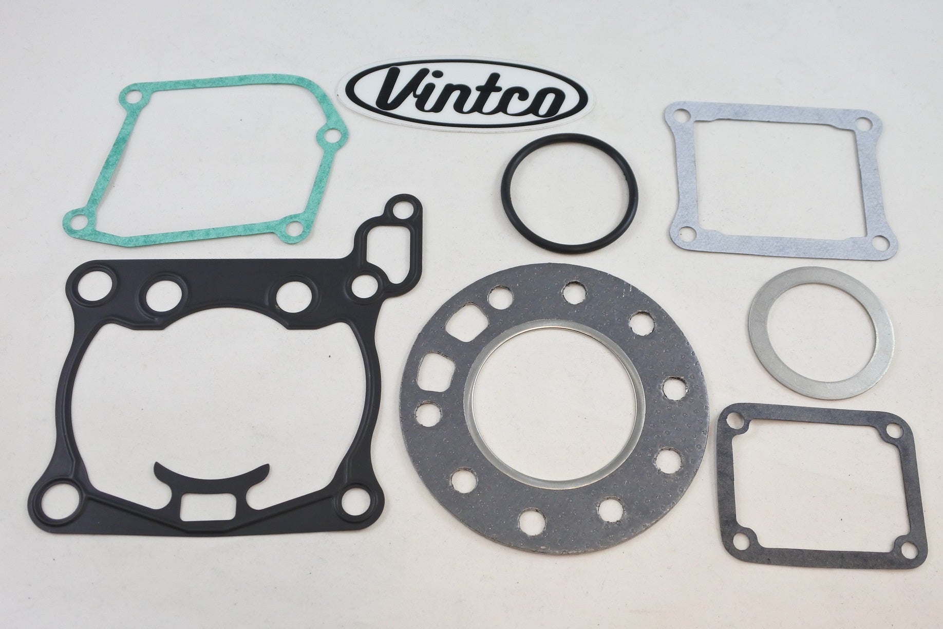 TOP END GASKET KIT 87-88 SUZUKI RM 125 BORE 54mm-55.5mm VINTCO KTE075