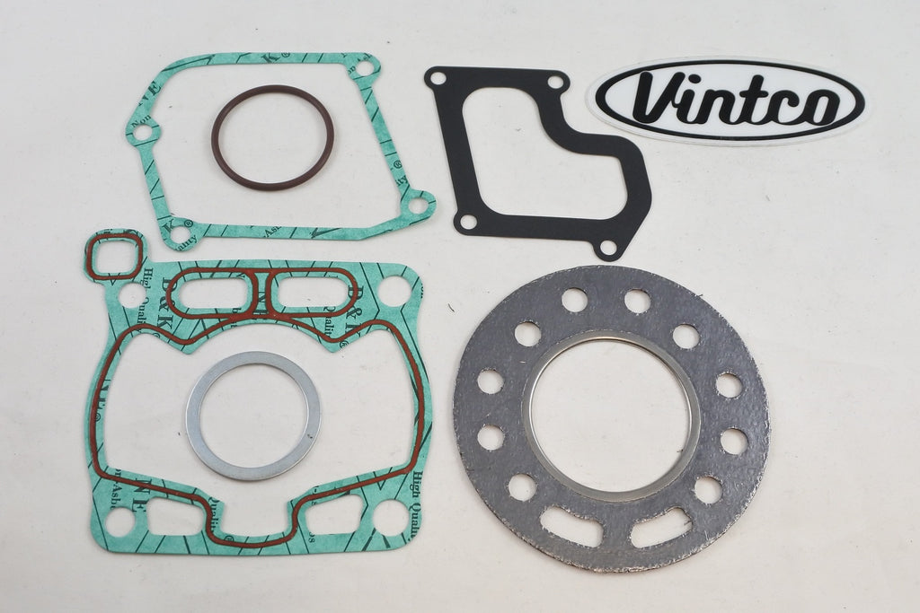 TOP END GASKET KIT 89-90 SUZUKI RM 80 BORE 47.5mm VINTCO KTE089