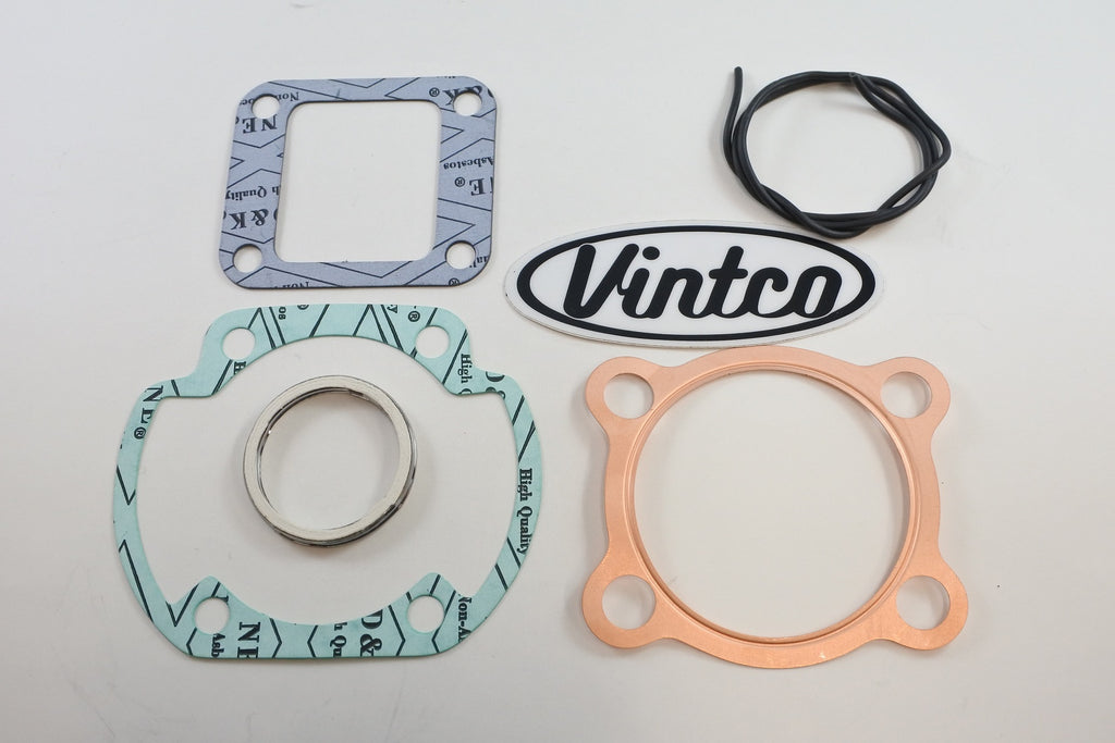 TOP END GASKET KIT 74-76 YAMAHA DT MX TY 175 67.0mm VINTCO KTE131