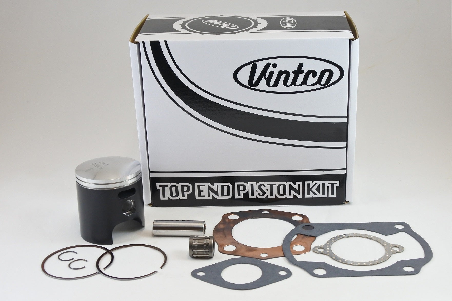 TOP END PISTON KIT 74-78 HONDA CR MT 125 R 56.5mm OVER VINTCO KTH01-0.5