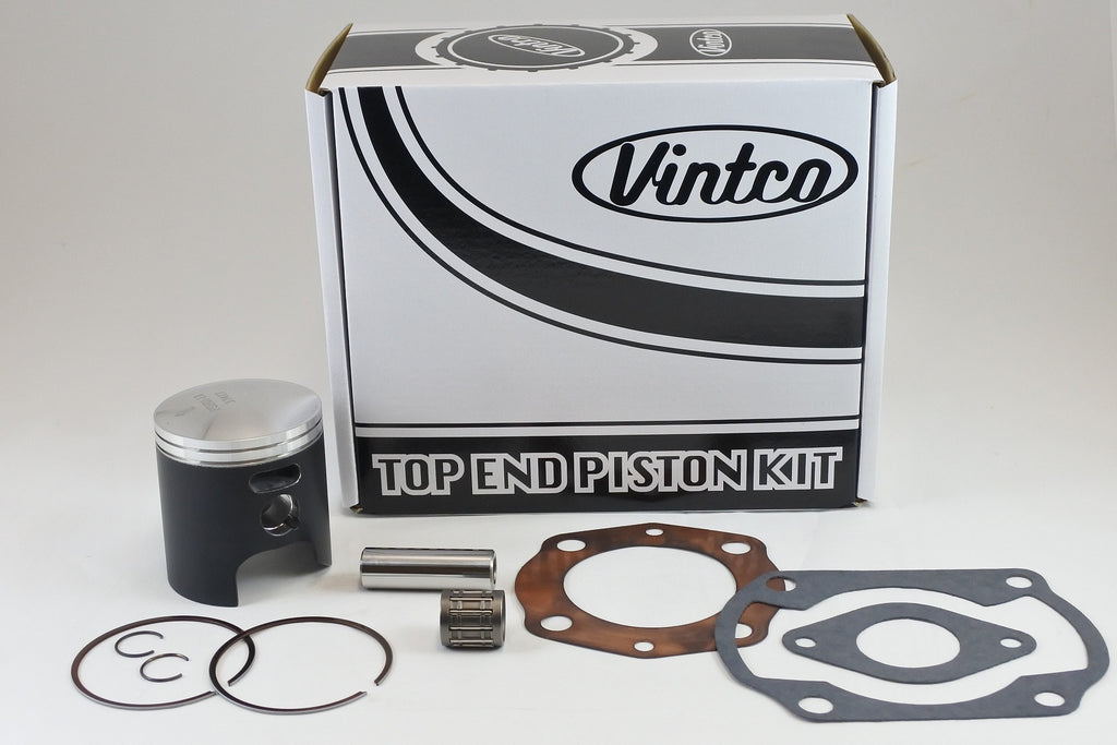 TOP END PISTON KIT 76-78 HONDA CR 125 57.0mm 1.0mm OVER VINTCO KTH02-1.0