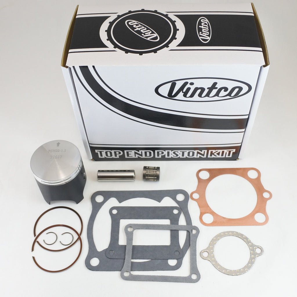 TOP END PISTON KIT 79-79 HONDA CR 125 57.5mm 1.5mm OVER VINTCO KTH03-1.5