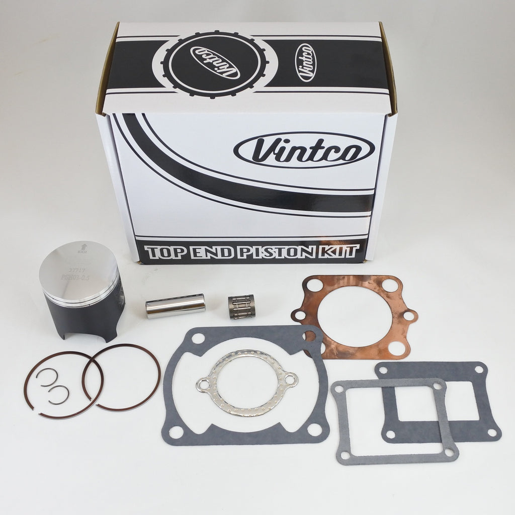 TOP END PISTON KIT 80-80 HONDA CR 125 56.0mm 0.5mm OVER VINTCO KTH04-0.5