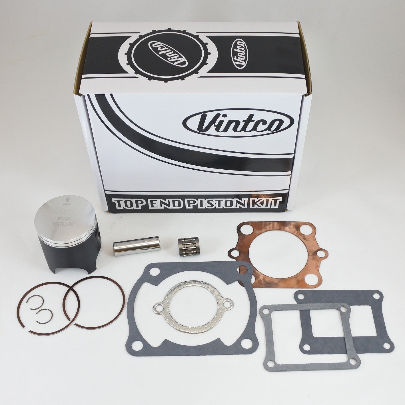 TOP END PISTON KIT 80-80 HONDA CR 125 55.5mm STANDARD VINTCO KTH04-00