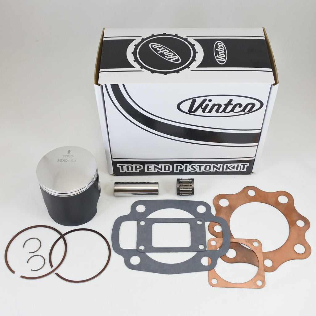 TOP END PISTON KIT 73-74 HONDA CR 250 70.5mm 0.5mm OVER VINTCO KTH06-0.5