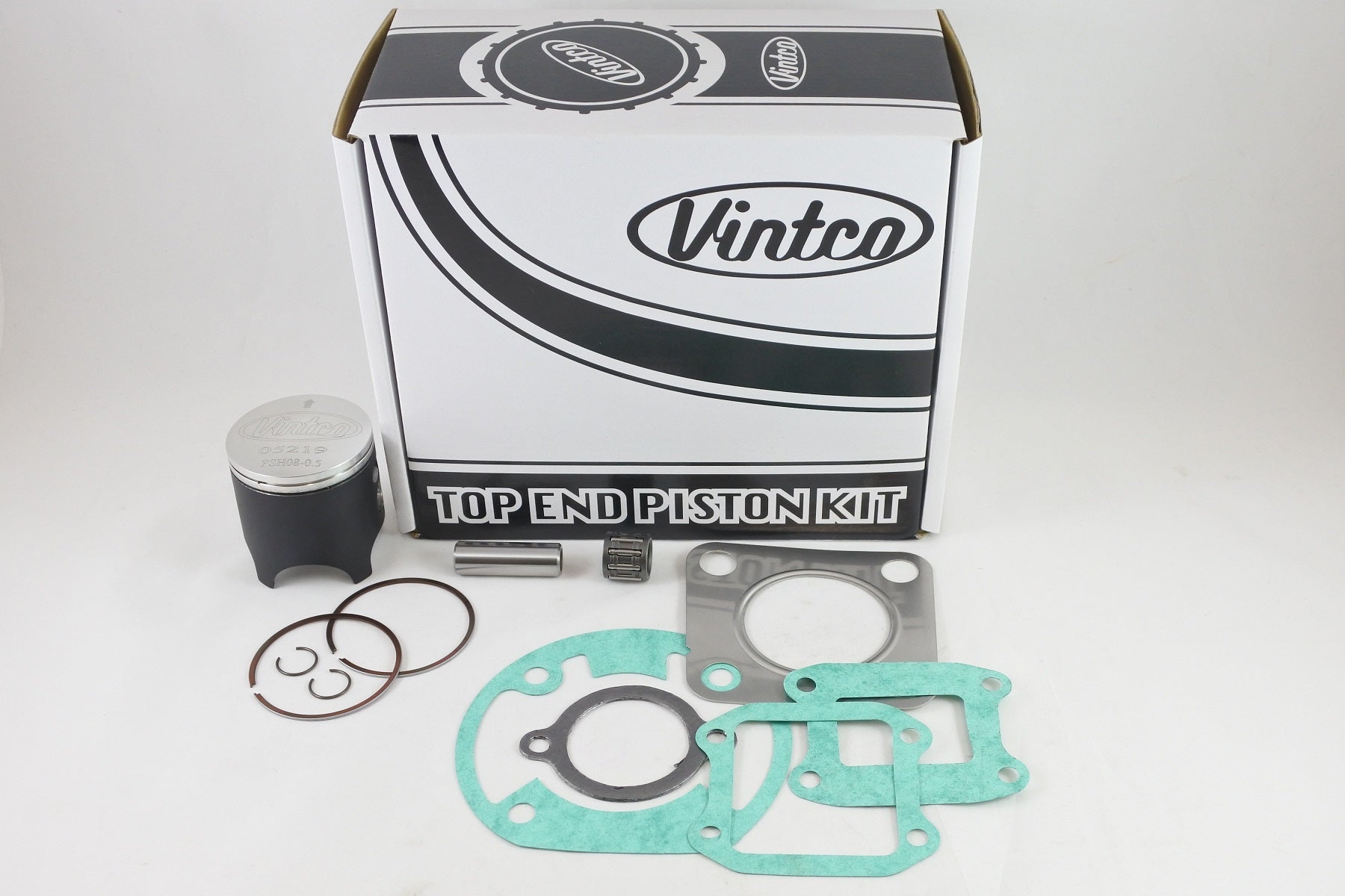 TOP END PISTON KIT 80-81 HONDA CR R 80 50.0mm +0.5mm OVER VINTCO KTH10-0.5