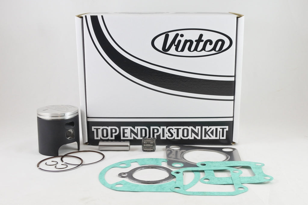 TOP END PISTON KIT 80-81 HONDA CR R 80 49.5mm STANDARD VINTCO KTH10-00