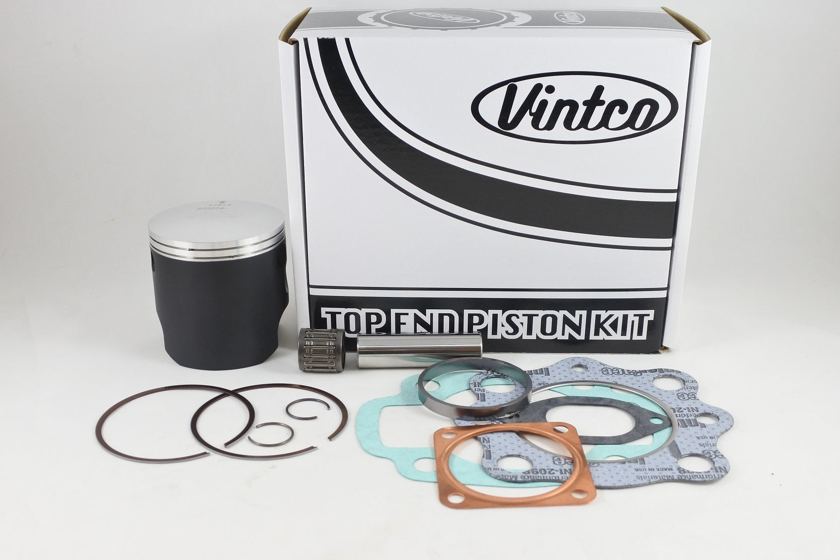 TOP END PISTON KIT 74-84 HONDA FL MT 250 +0.50MM OVER VINTCO KTH12-0.5