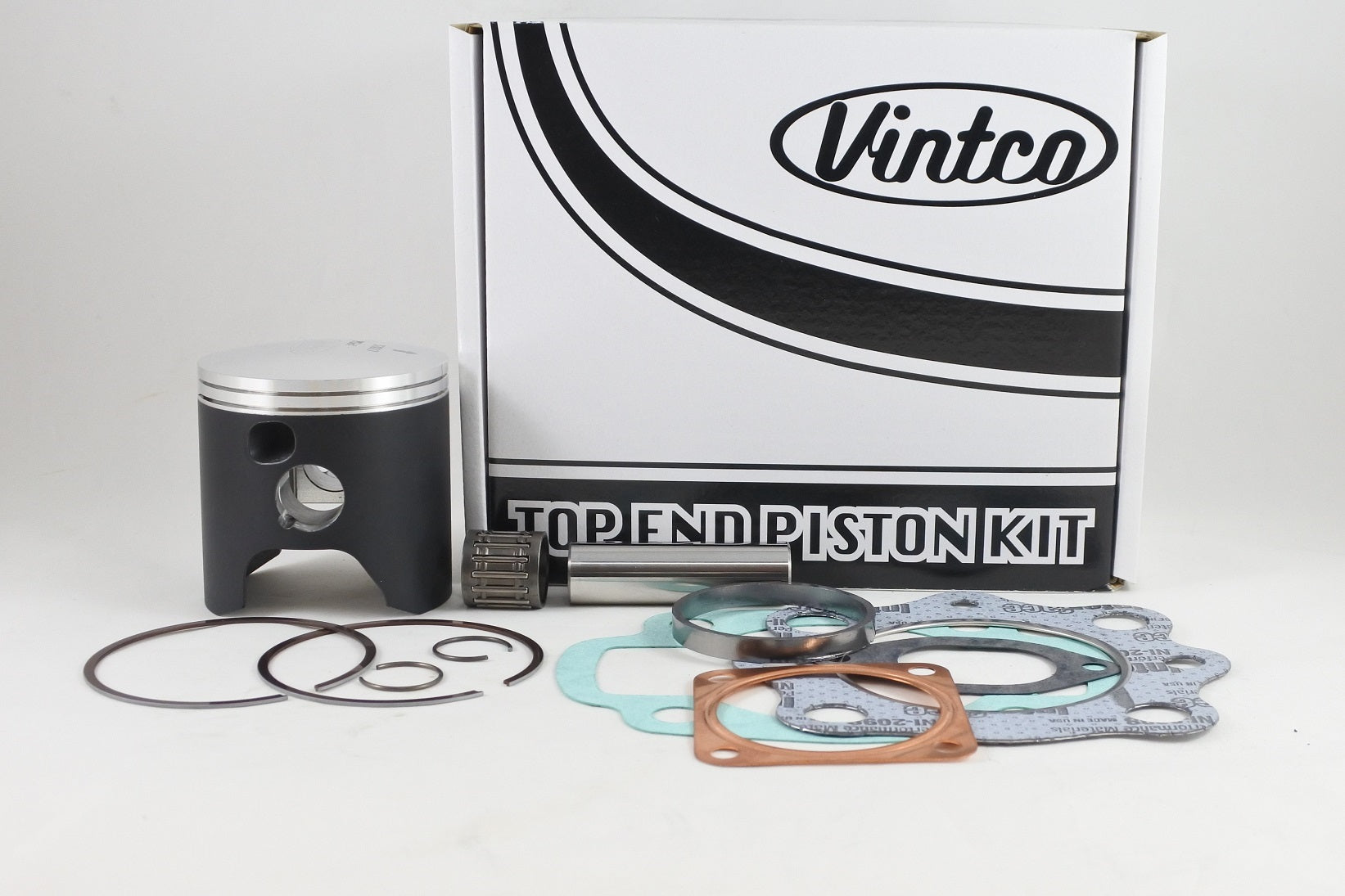 TOP END PISTON KIT 74-84 HONDA MT FL 250 +1.5MM OVER VINTCO KTH12-1.5