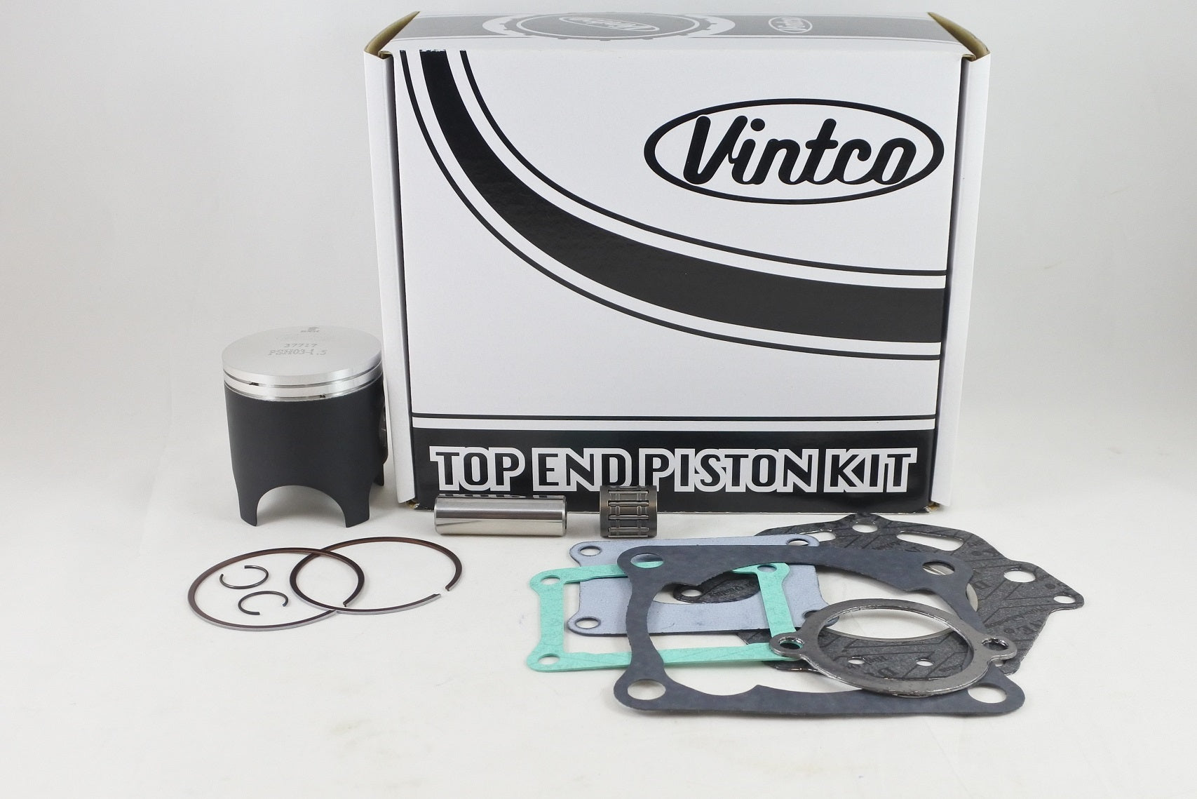 TOP END PISTON KIT 83-83 HONDA CR 125 57.0mm OVER VINTCO KTH14-1.5