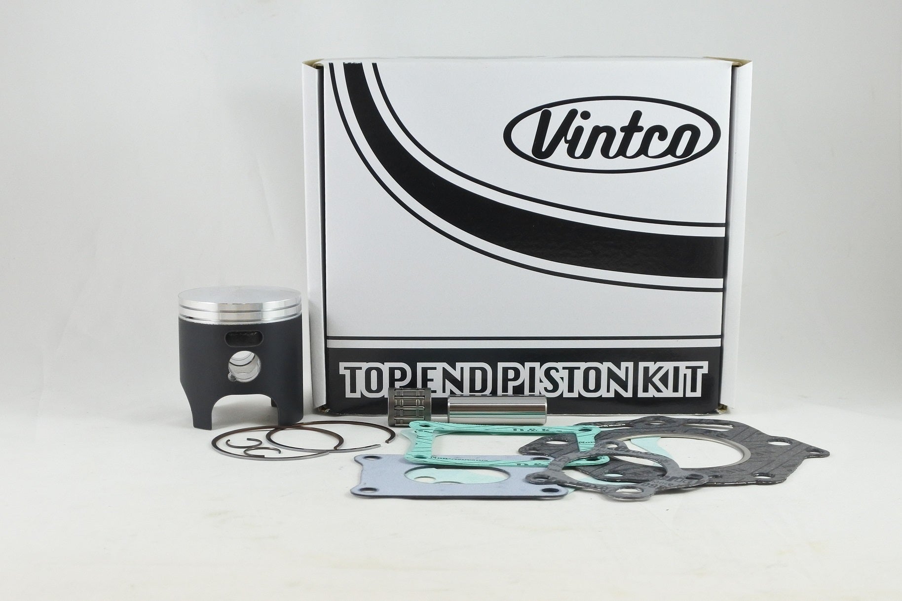TOP END PISTON KIT 84-84 HONDA CR 125 57mm 1.5mm OVER VINTCO KTH15-1.5