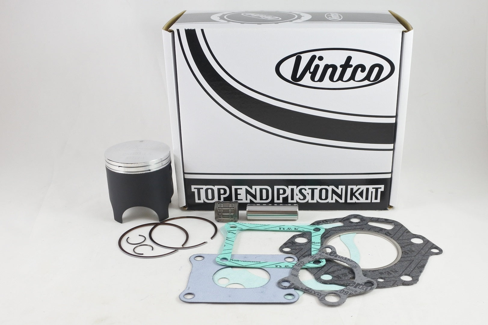 TOP END PISTON KIT 84-84 HONDA CR 125 57mm 1.5mm OVER VINTCO KTH15-1.5