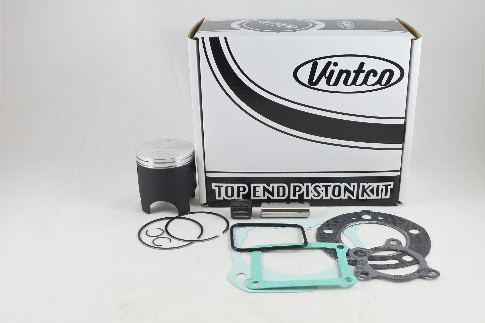 TOP END PISTON KIT 86-86 HONDA CR 125 55MM 1.0MM OVER VINTCO KTH17-1.0