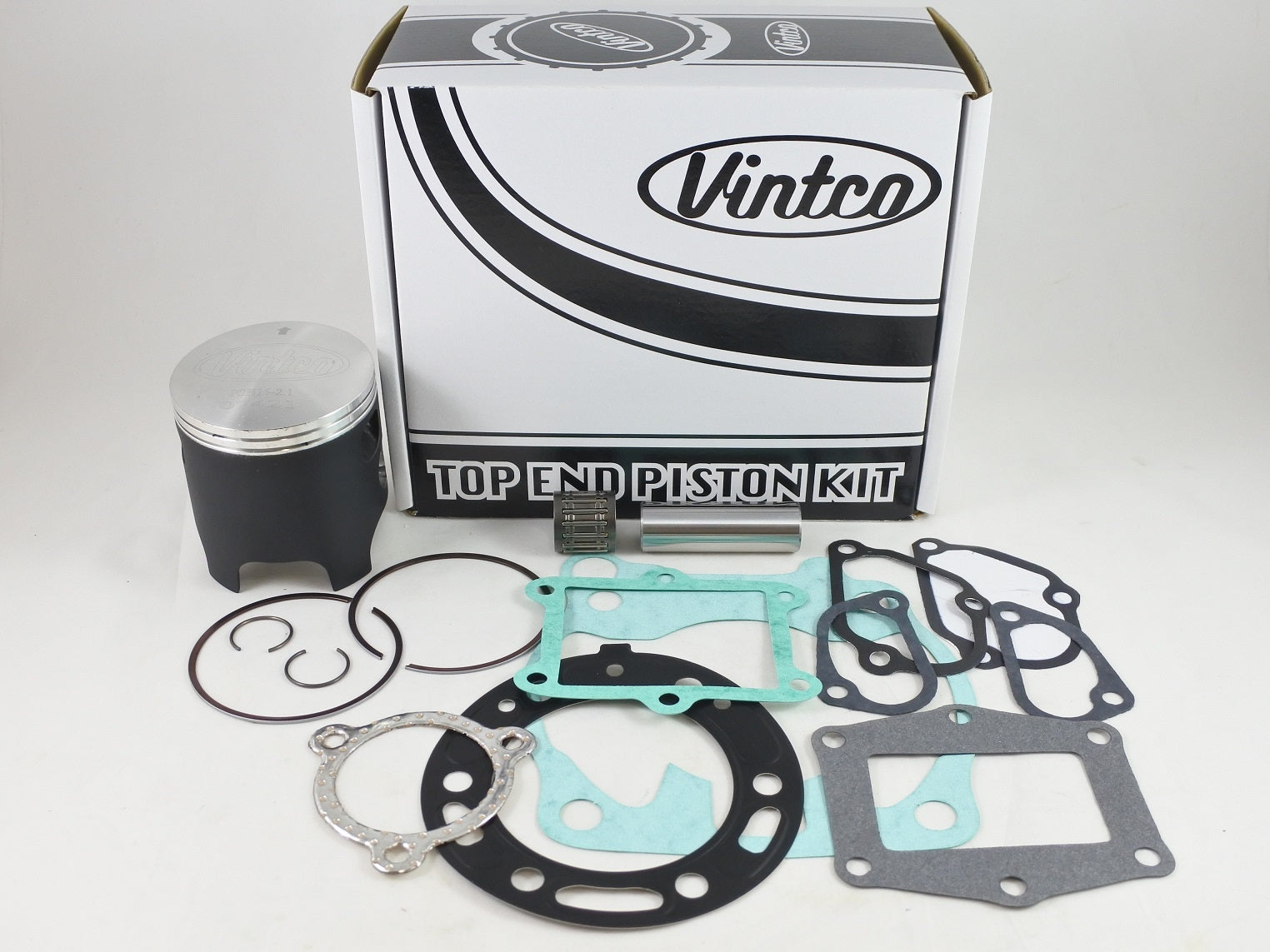 TOP END PISTON KIT 86-88 HONDA CR 250 68.5mm 2.1mm OVER VINTCO KTH26-2.1