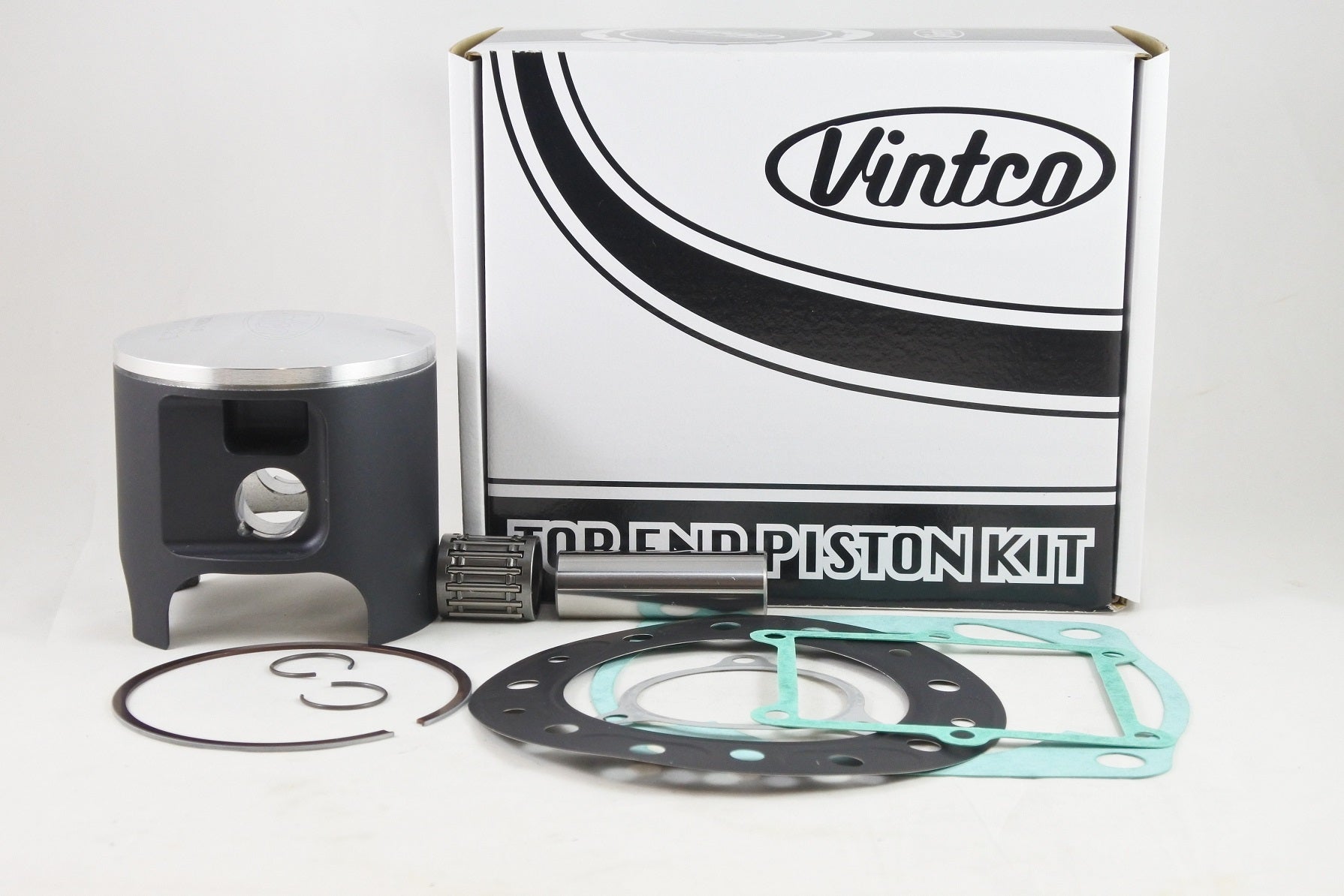 TOP END PISTON KIT 94-01 HONDA CR 500 91.0mm 2.0mm OVER VINTCO KTH33-2.0