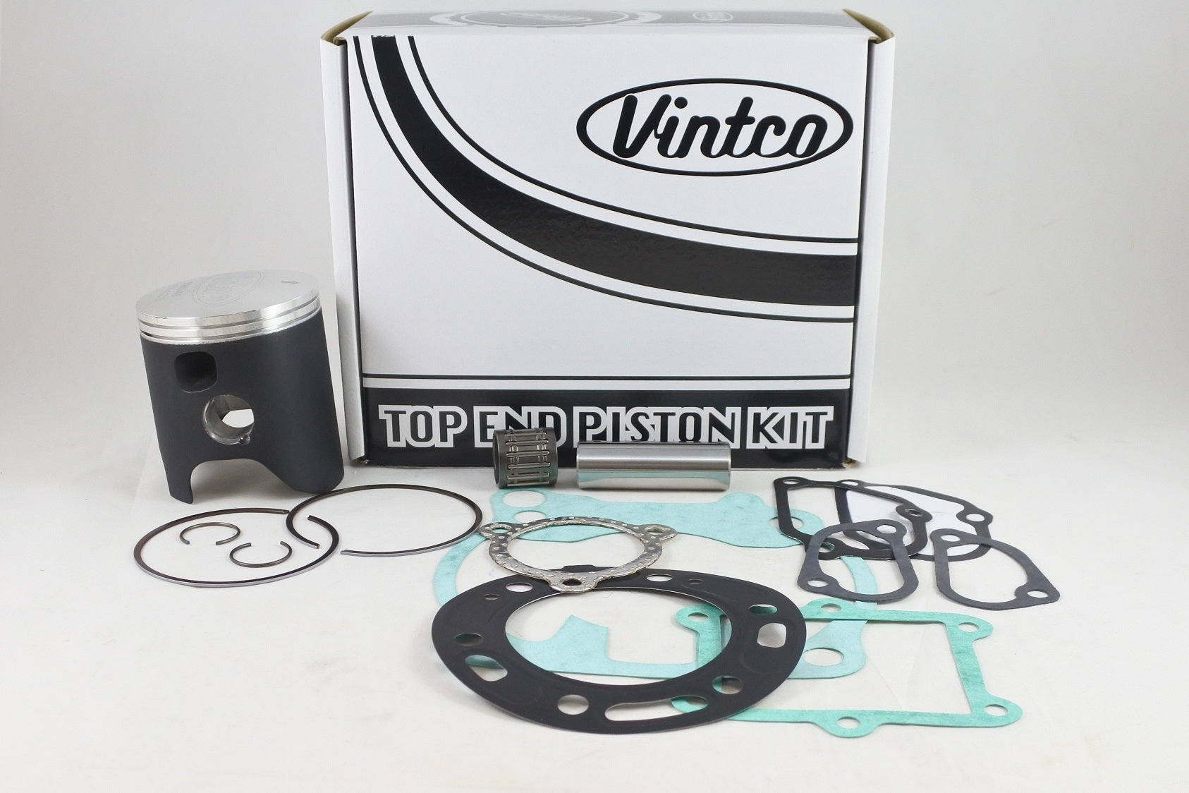TOP END PISTON KIT 89-91 HONDA CR 250 67mm 0.6mm OVER VINTCO KTH34-0.6