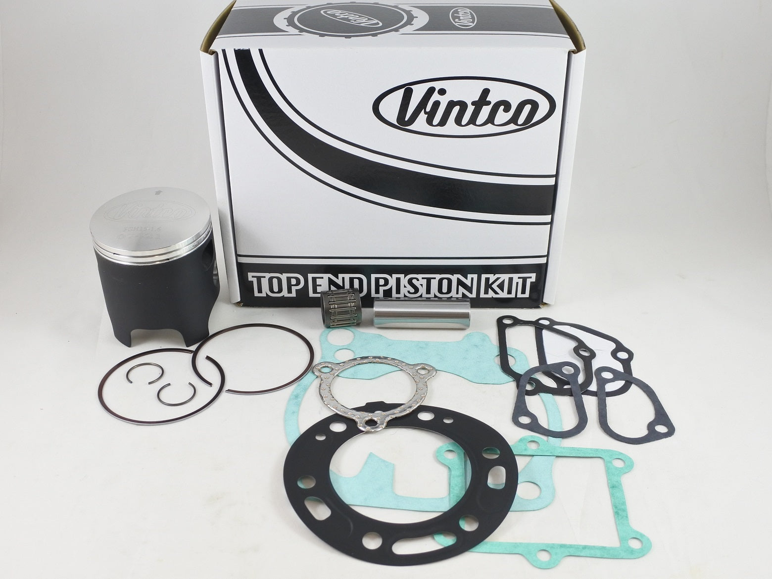 TOP END PISTON KIT 89-91 HONDA CR 250 68mm 1.6mm OVER VINTCO KTH34-1.6