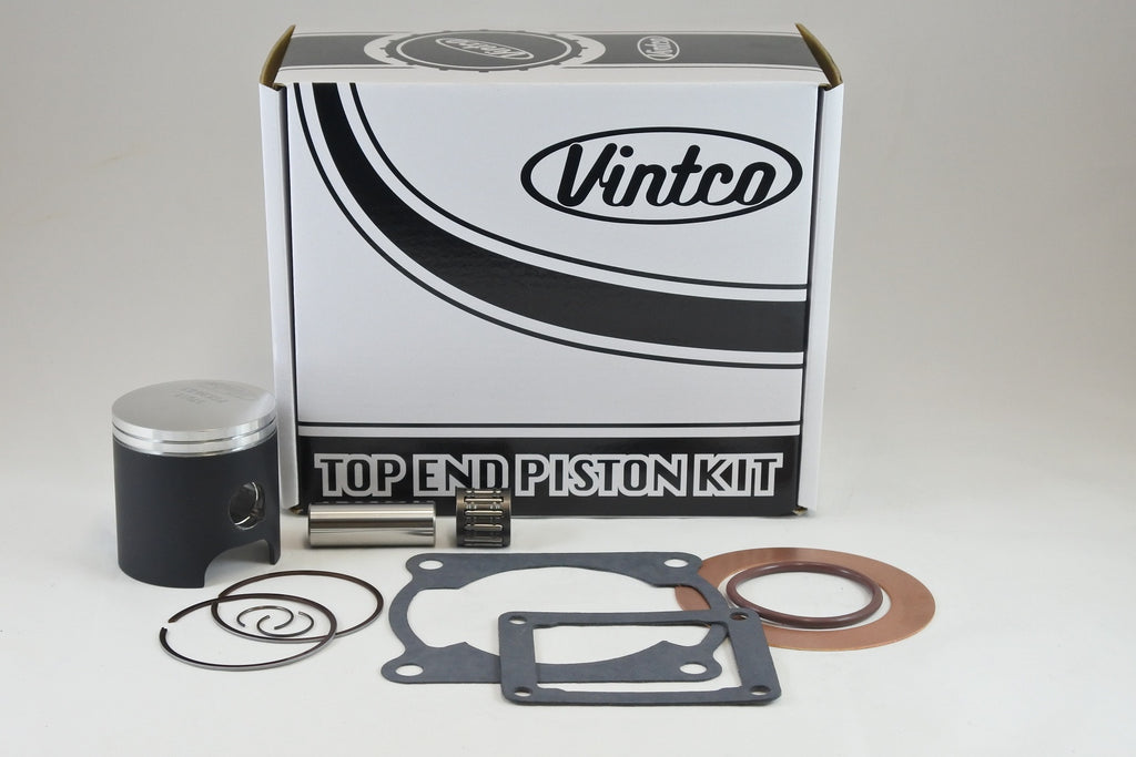 TOP END PISTON KIT 80-80 KAWASAKI KX 125 56.5mm 0.5mm OVER VINTCO KTK05-0.5