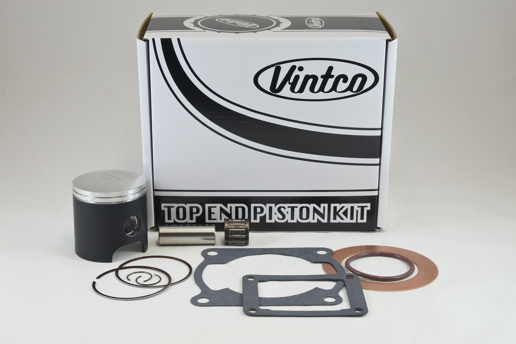 TOP END PISTON KIT 80-80 KAWASAKI KX 125 57.0mm OVER VINTCO KTK05-1.0