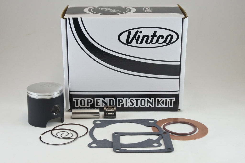 TOP END PISTON KIT 80-80 KAWASAKI KX 125 57.5mm 1.5mm OVER VINTCO KTK05-1.5