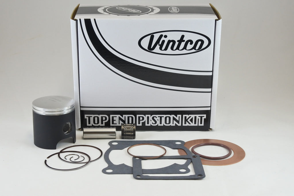 TOP END PISTON KIT 81-81 KAWASAKI KX 125 56.5mm 0.5mm OVER VINTCO KTK06-0.5