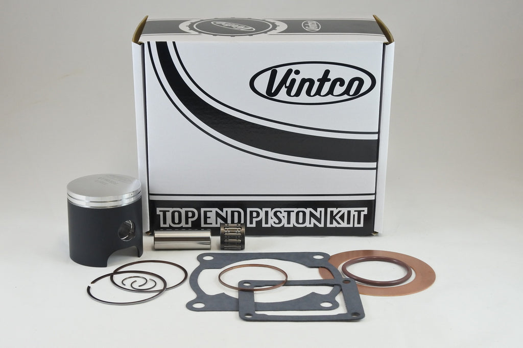 TOP END PISTON KIT 81-81 KAWASAKI KX 125 57.0mm 1.0mm OVER VINTCO KTK06-1.0