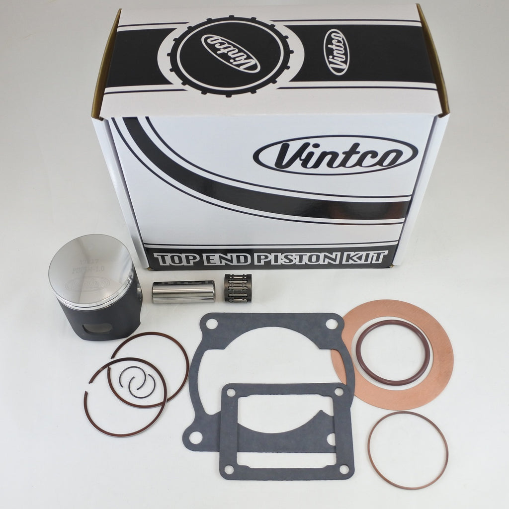 TOP END PISTON KIT 81-81 KAWASAKI KX 125 57.0mm 1.0mm OVER VINTCO KTK06-1.0
