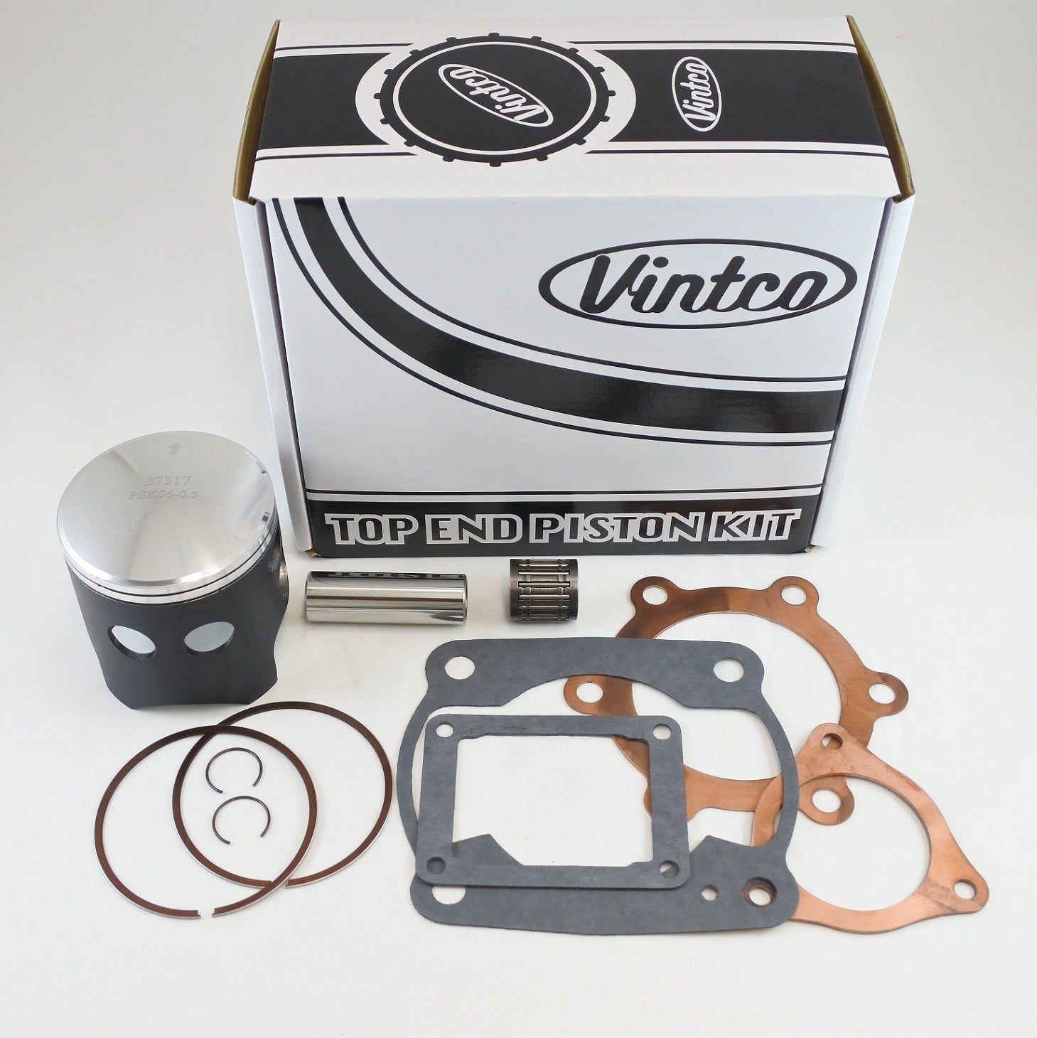 TOP END PISTON KIT 80-81 KAWASAKI KX 250 70.5mm 0.5mm OVER VINTCO KTK08-0.5