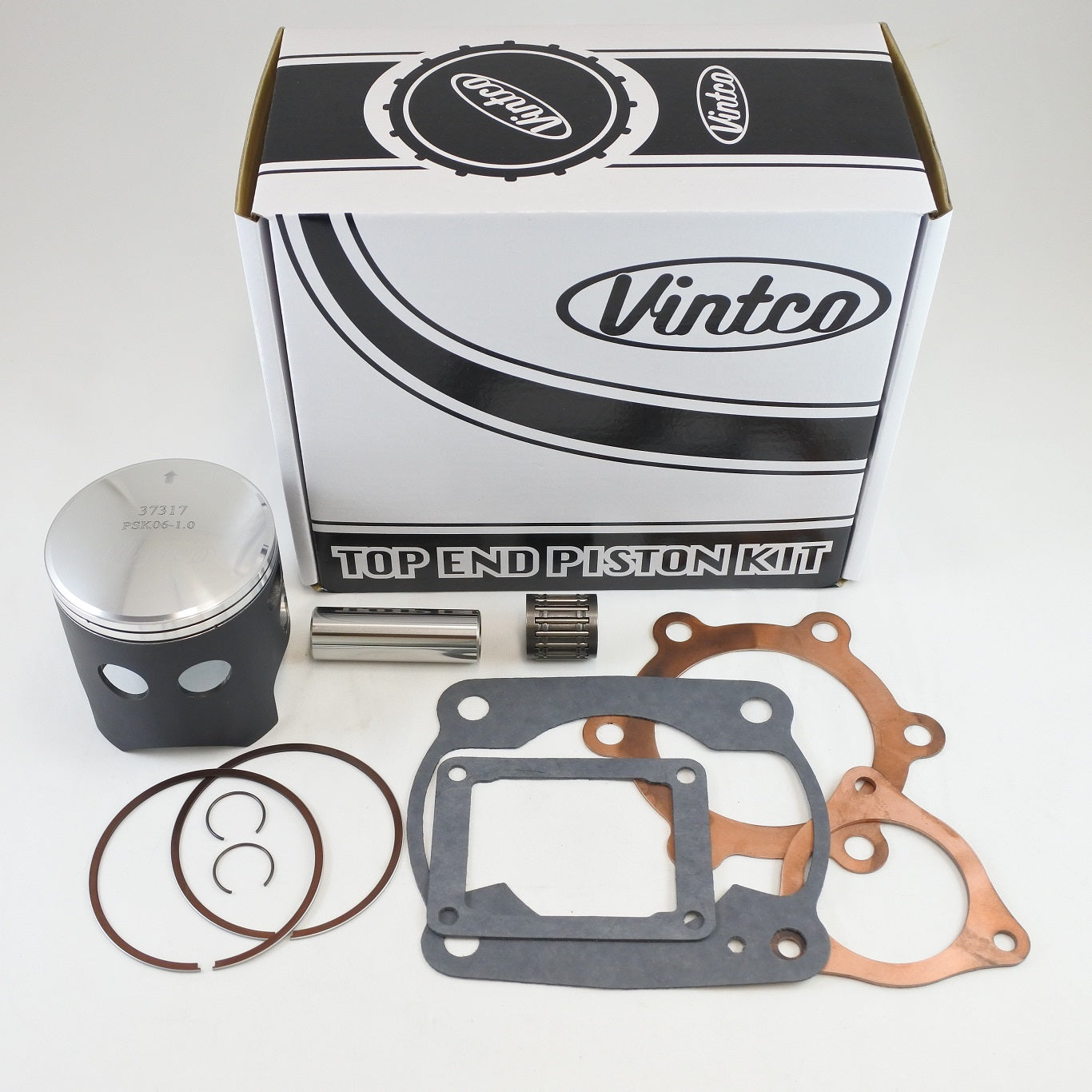 TOP END PISTON KIT 80-81 KAWASAKI KX 250 71.0mm 1.0mm OVER VINTCO KTK08-1.0