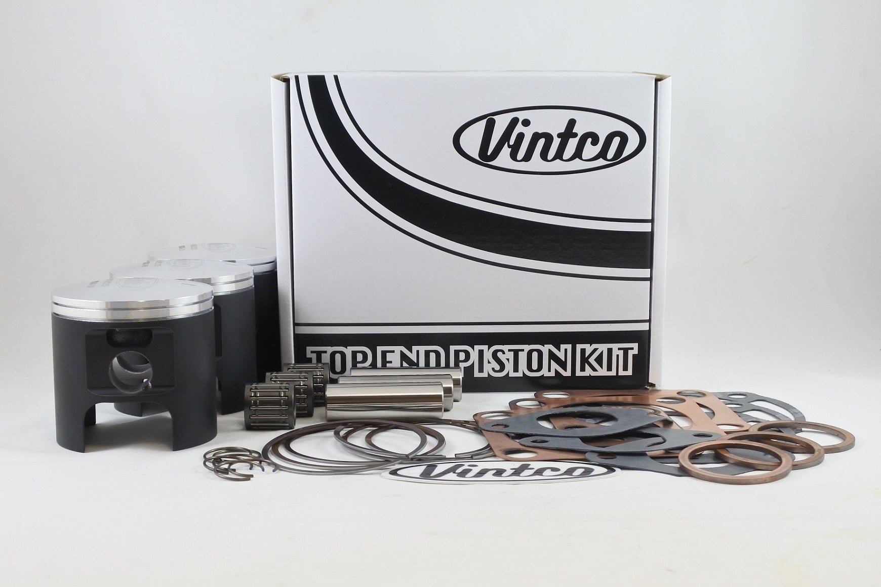 TOP END PISTON KIT 72-75 KAWASAKI H2 750 18mm WRIST PIN BORE 72.0mm 1.0mm OVER VINTCO KTK09-1.0