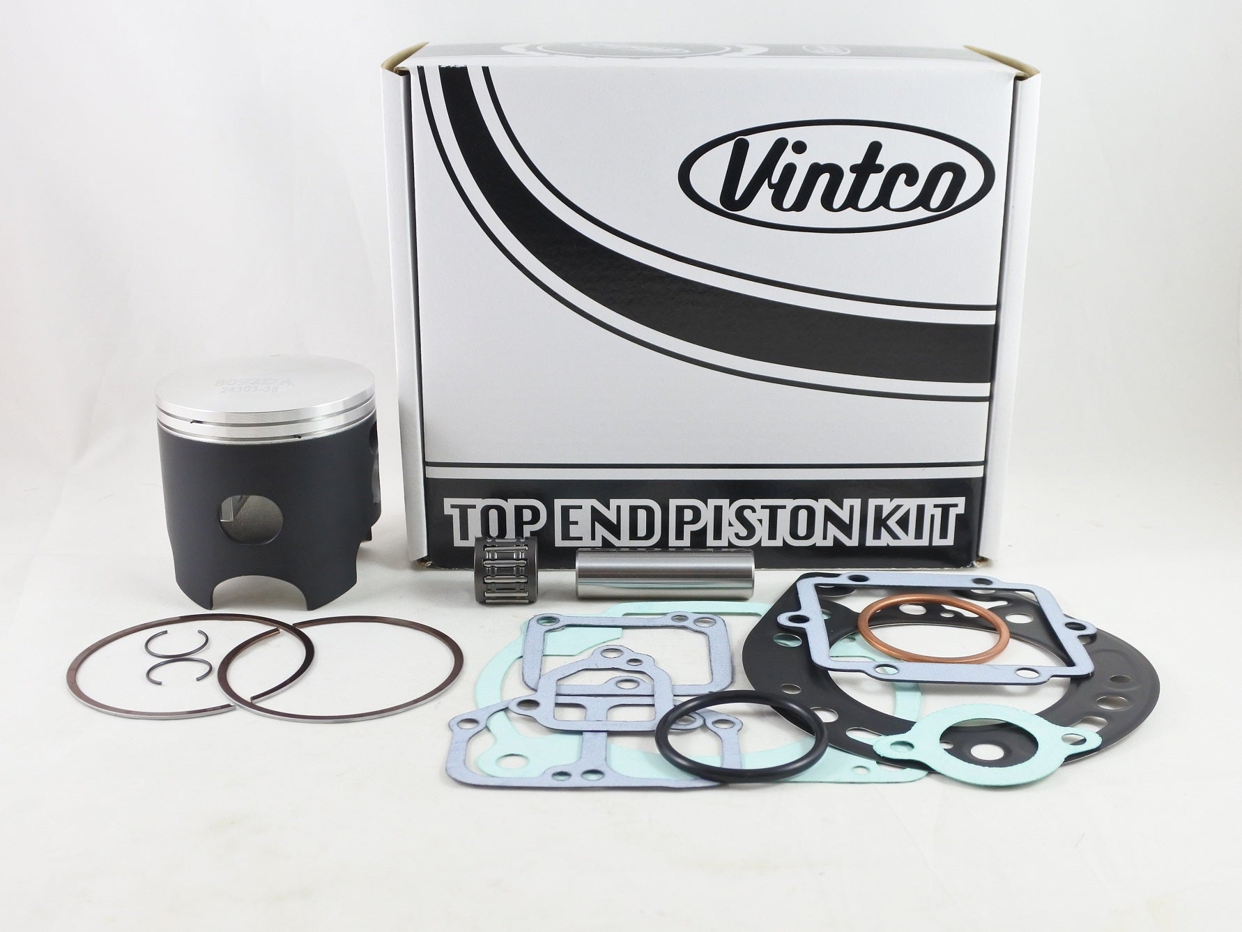 TOP END PISTON KIT 97-05 KAWASAKI KDX 220 69mm STANDARD VINTCO KTK15-00