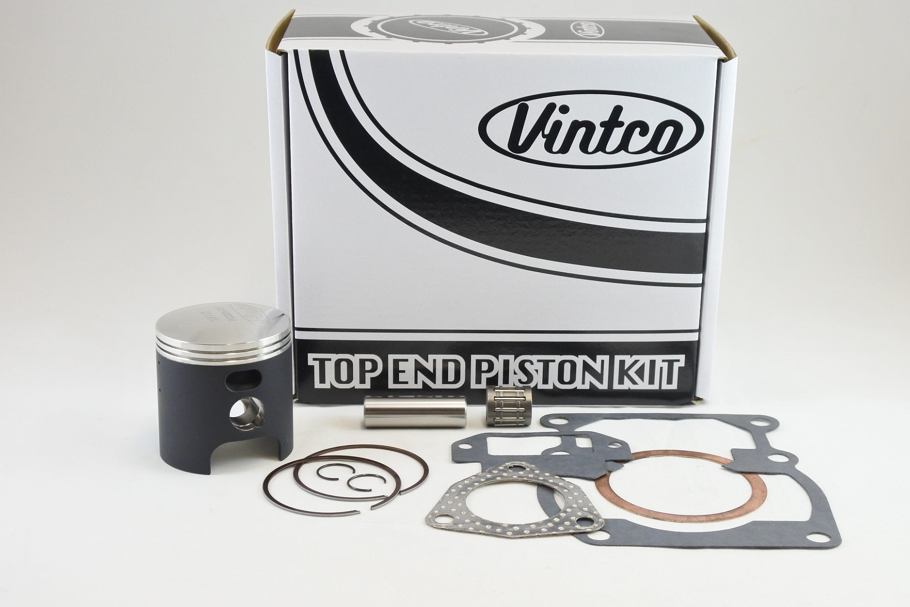 TOP END PISTON KIT 77-78 SUZUKI RM 125 55.5mm OVER VINTCO KTS01-1.5
