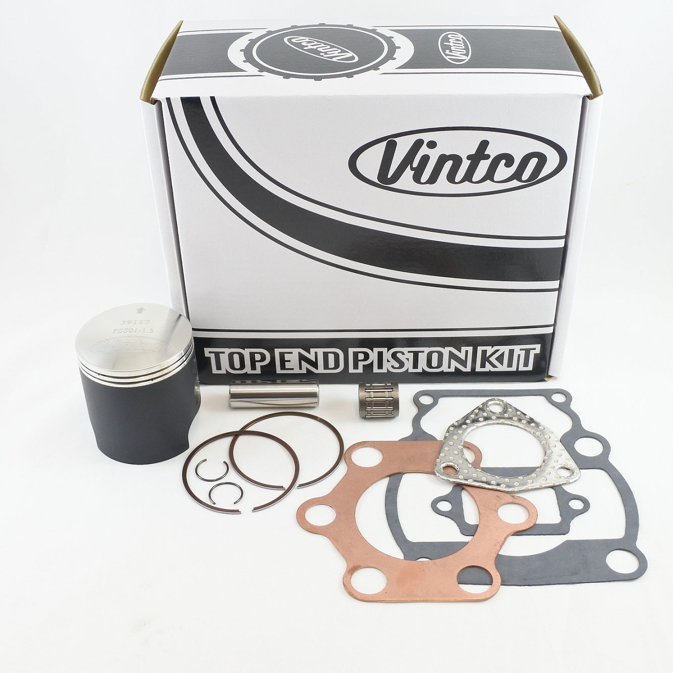 TOP END PISTON KIT 79-80 SUZUKI RM 125 55.5mm VINTCO KTS02-1.5