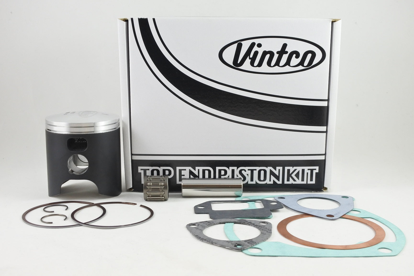 TOP END PISTON KIT 77-79 SUZUKI PE RM 250 68.5mm 1.5mm OVER VINTCO KTS03-1.5