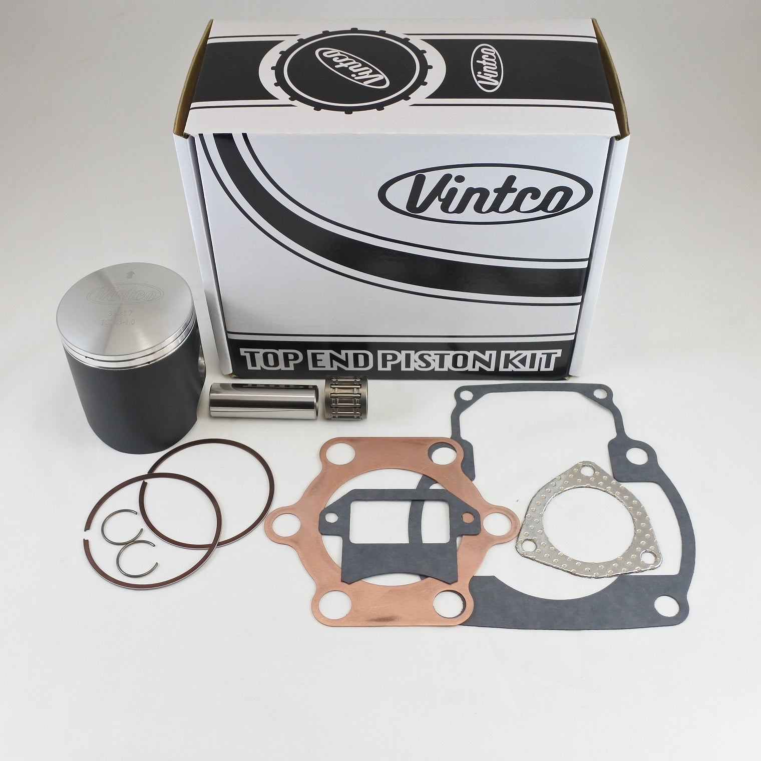 TOP END PISTON KIT 79-81 SUZUKI PE RS RM 250 68.0mm 1.0mm OVER VINTCO KTS04-1.0
