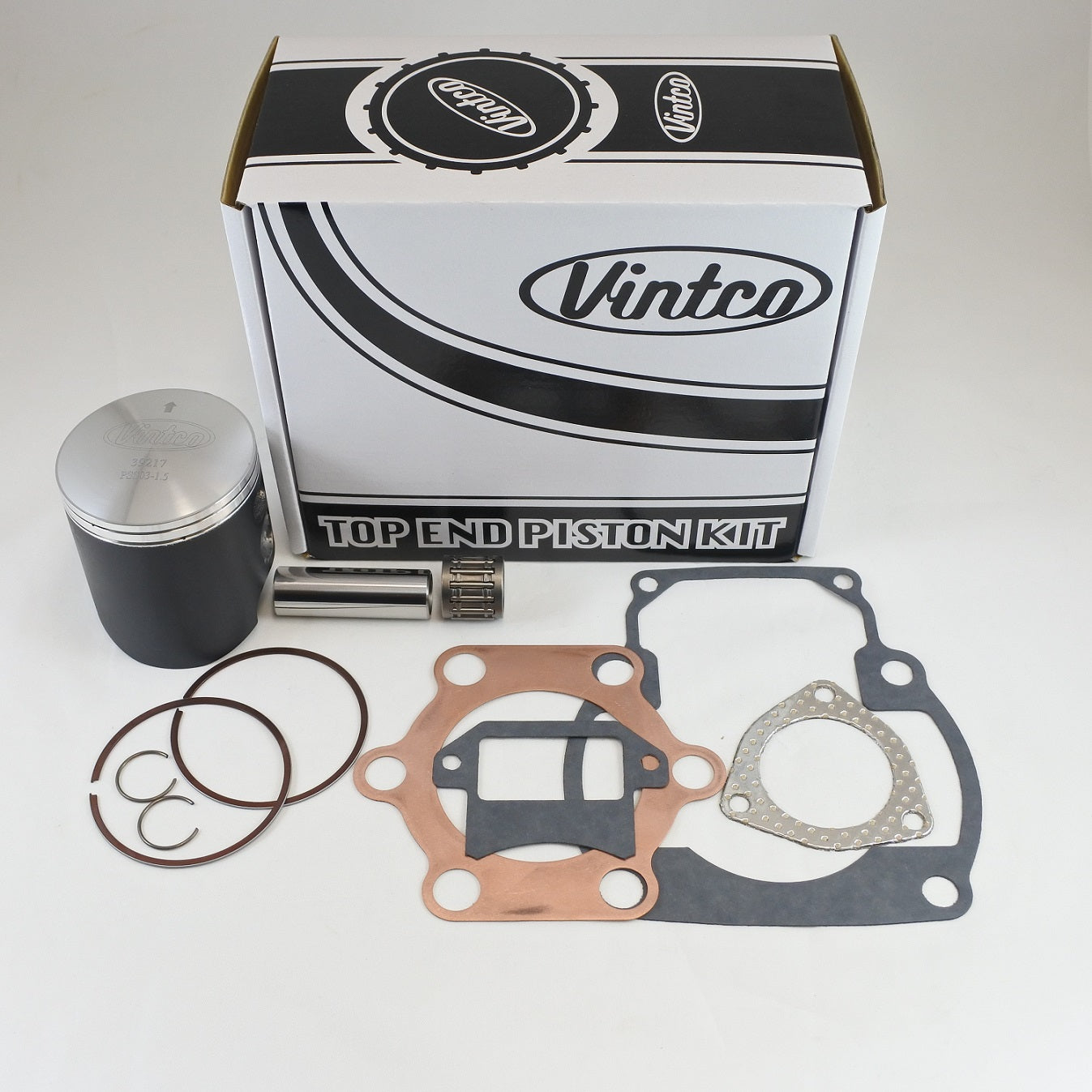 TOP END PISTON KIT 79-81 SUZUKI PE RM RS 250 68.5mm VINTCO KTS04-1.5
