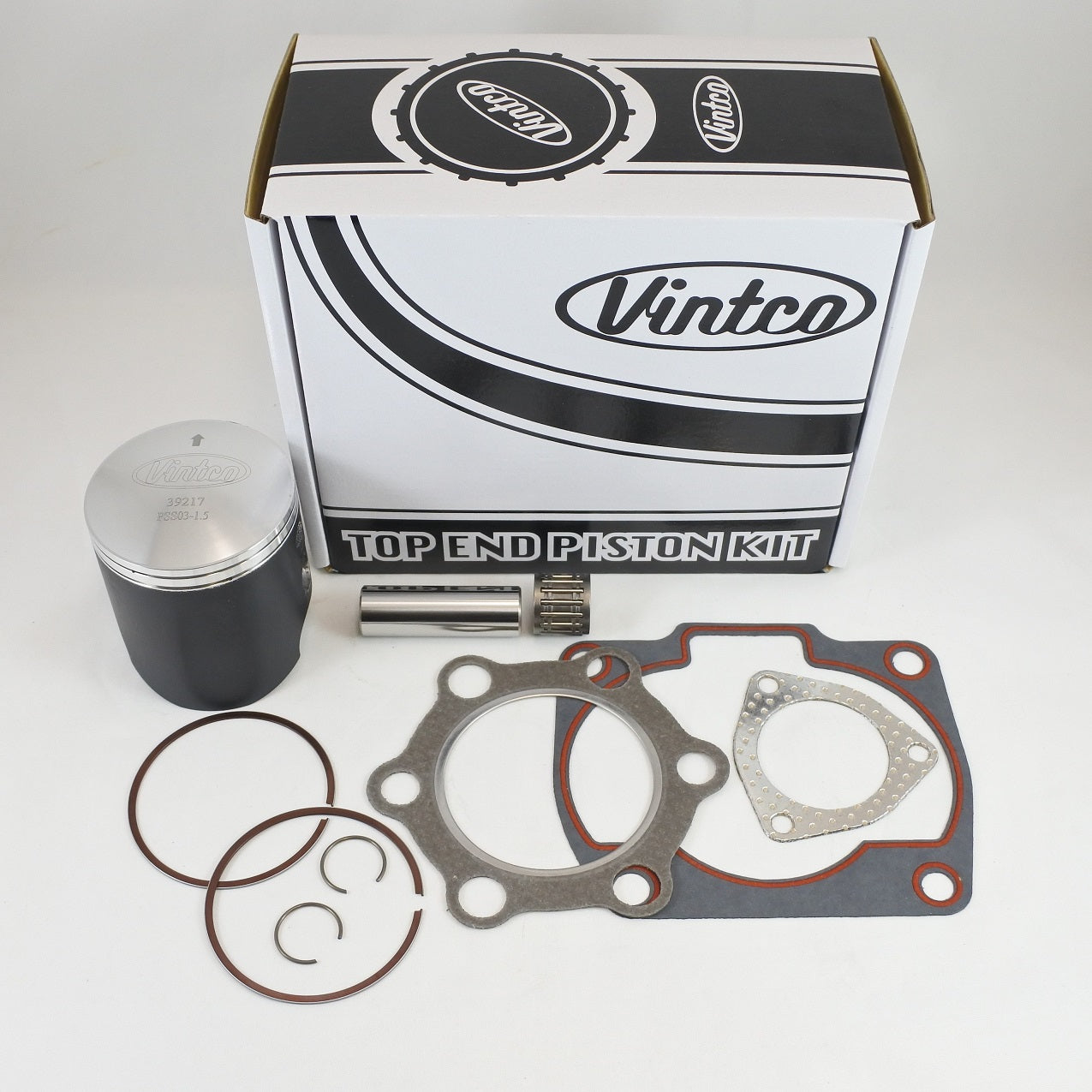TOP END PISTON KIT 81-81 SUZUKI RM 250 68.5mm 1.5mm OVER VINTCO KTS05-1.5