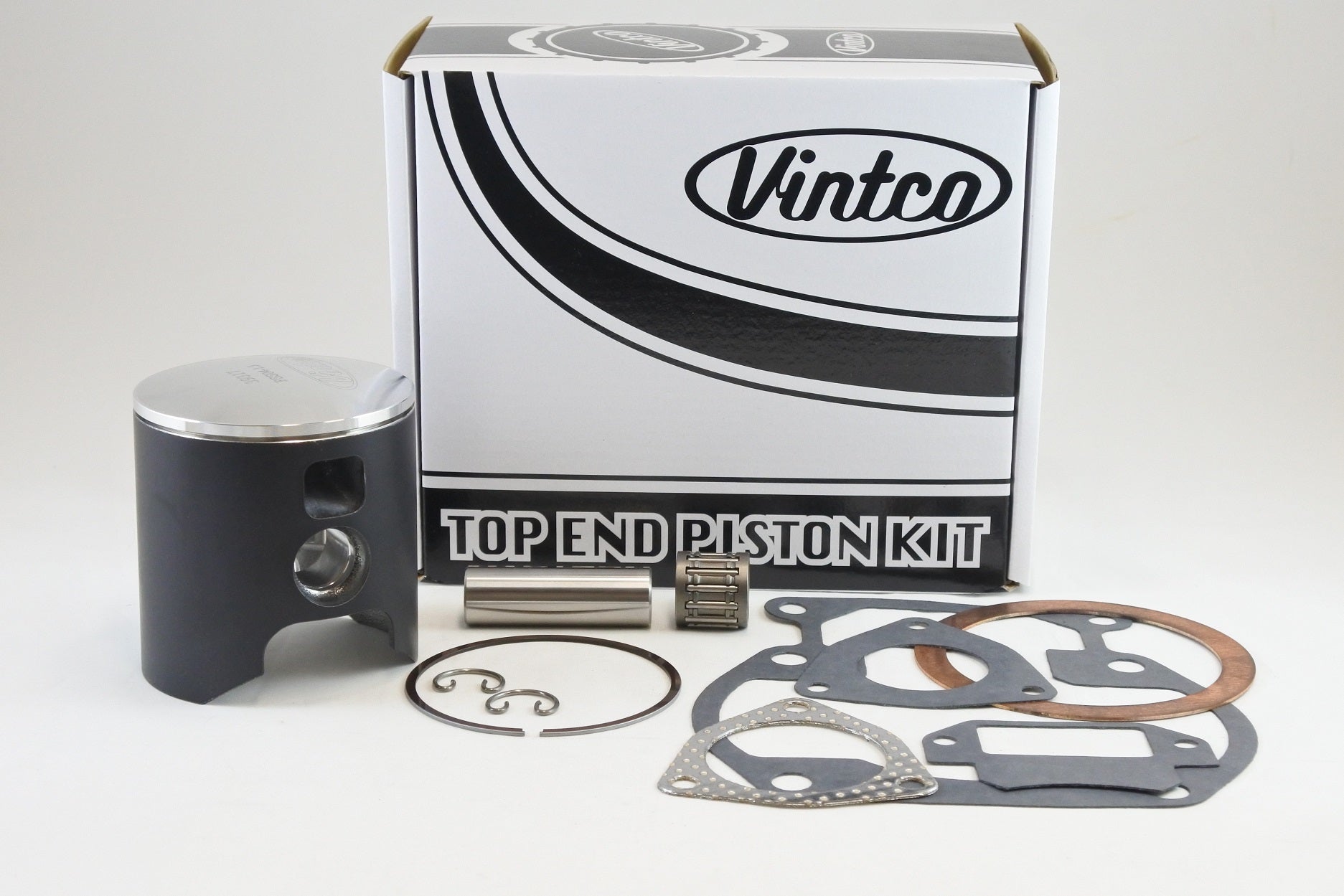 TOP END PISTON KIT 76-77 SUZUKI RM 370 78.5mm 1.5mm OVER VINTCO KTS06-1.5